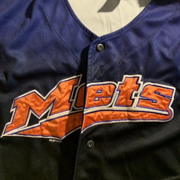 Vintage Puma New‎ York Mets Jersey XL - Picture 2 of 6
